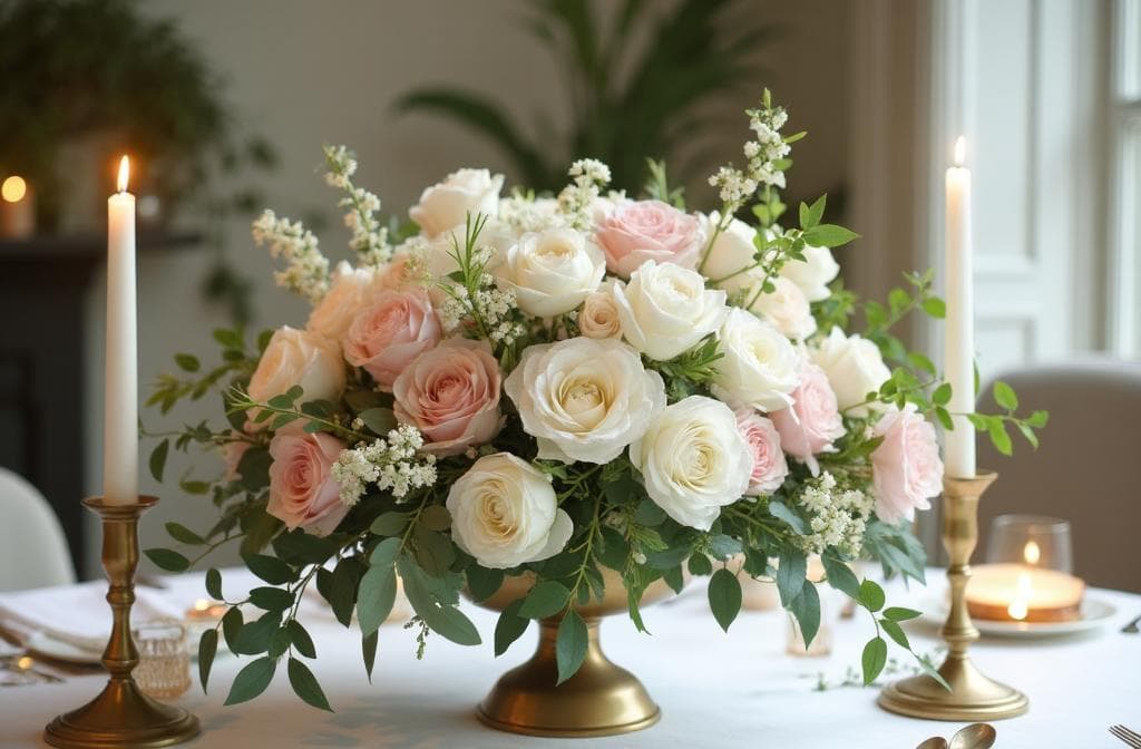 Aranjamente Florale Nuntă 2026: Tendințe, Flori de Sezon și Buget