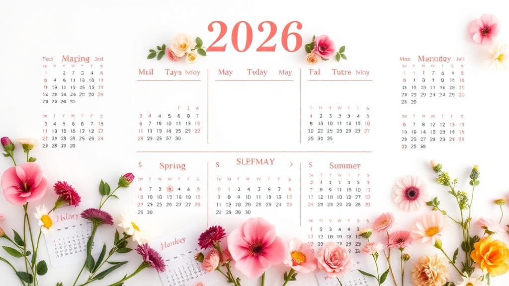 Calendar Nuntă 2026: Cel Mai Bun Sezon și Lună pentru Nunta Ta