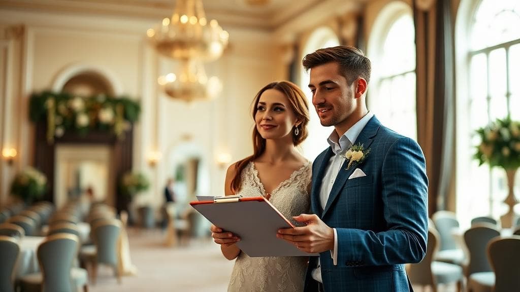 10 Întrebări Esențiale de Pus Când Vizitezi o Locație de Nuntă