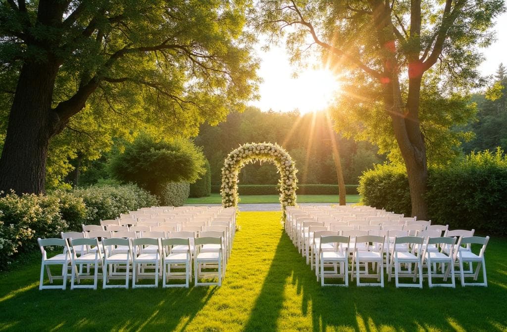 Locații Nuntă în Aer Liber România 2026: Grădini, Terase și Spații Outdoor