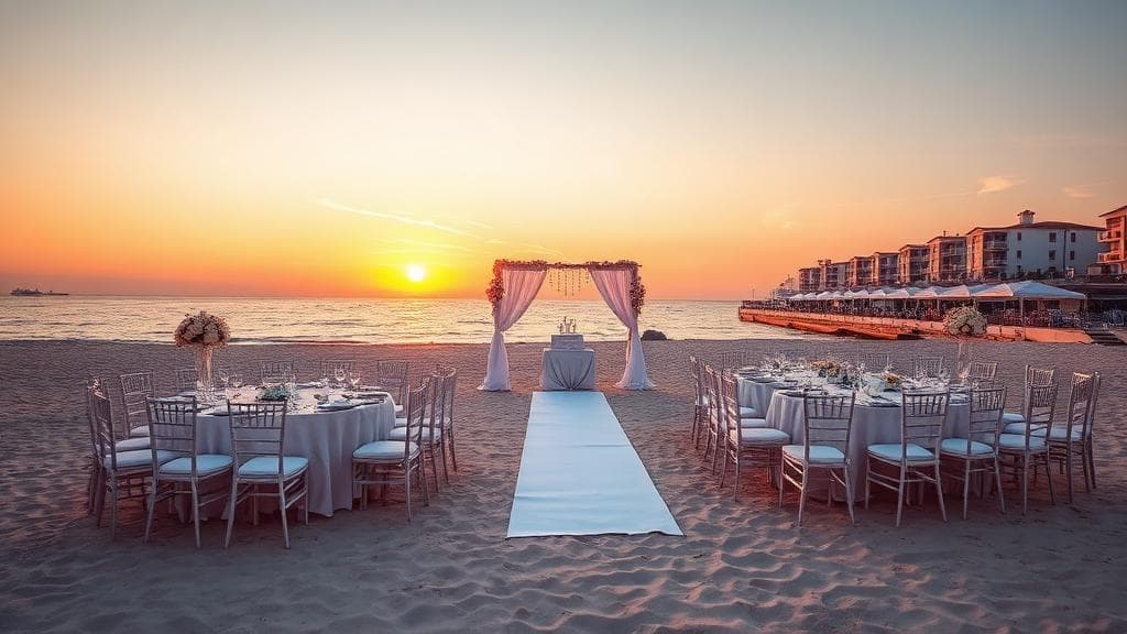Nuntă la mare – cum alegi locația în Constanța, Mamaia sau Eforie