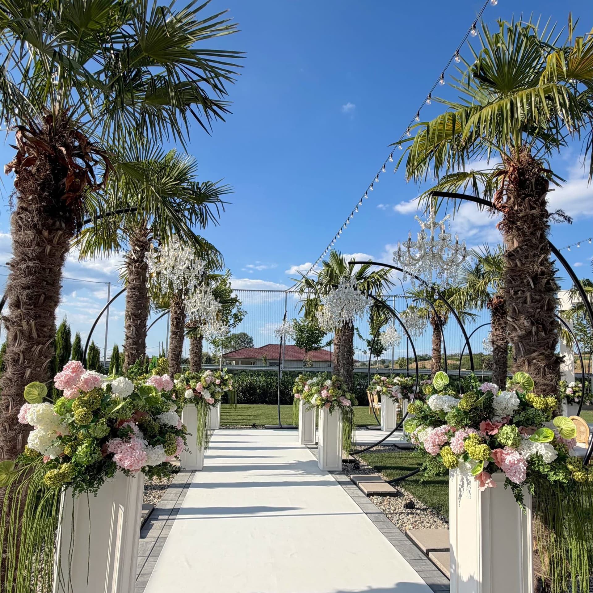 Becheru Ballroom, zona de ceremonie în aer liber — locație de evenimente în Turburea