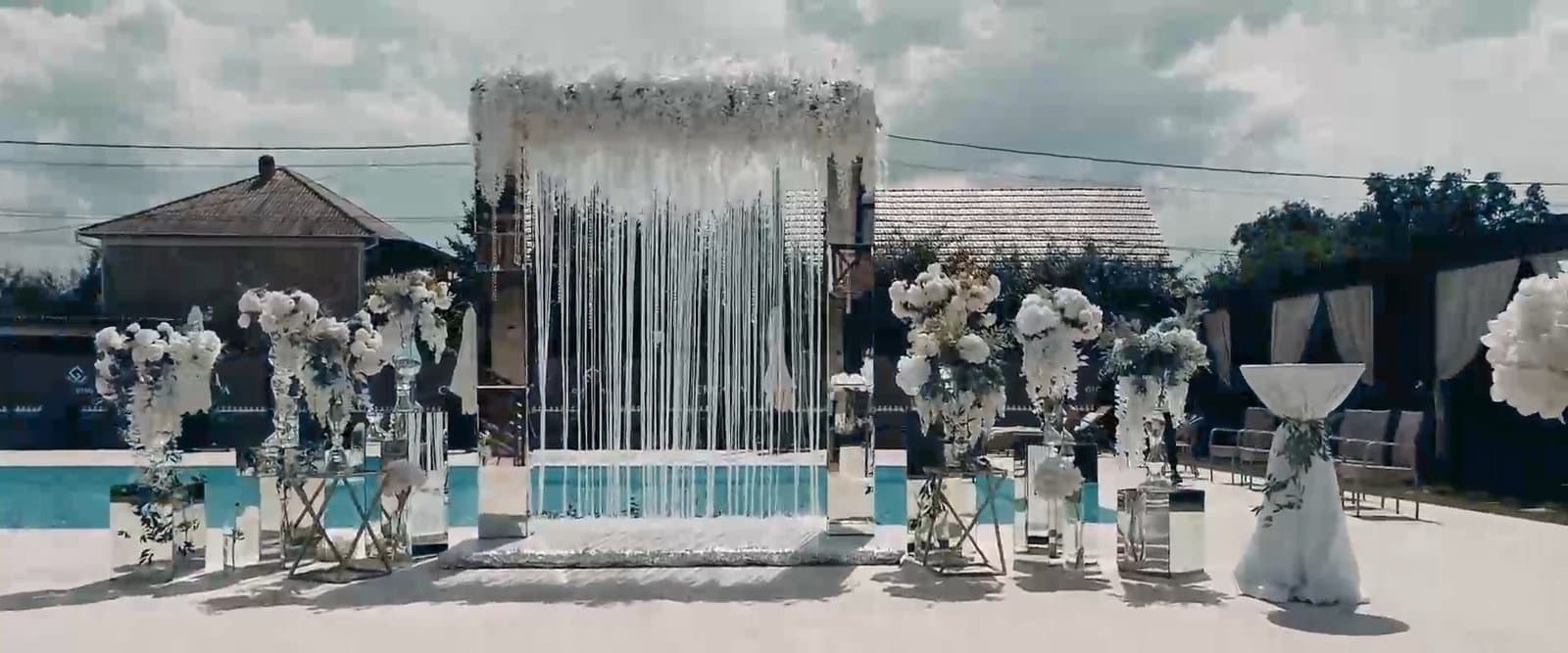 Giowine - Sala Panoramică, zona de ceremonie în aer liber — locație de evenimente în Cricova
