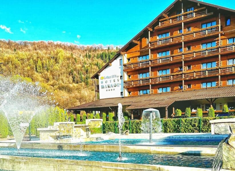 Mirage Resort & SPA, exteriorul locației — locație de evenimente în Vișeu de Sus