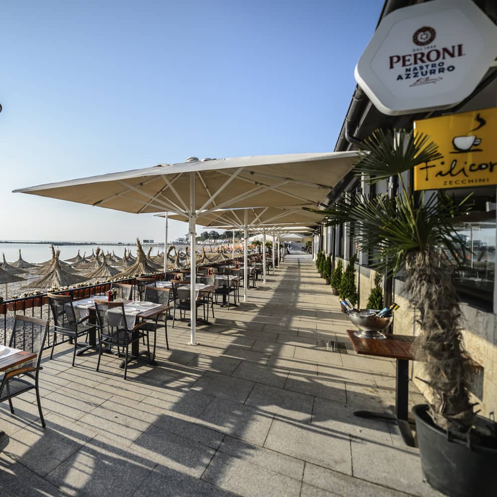Restaurant Beluga, terasa — locație de evenimente în Eforie Sud