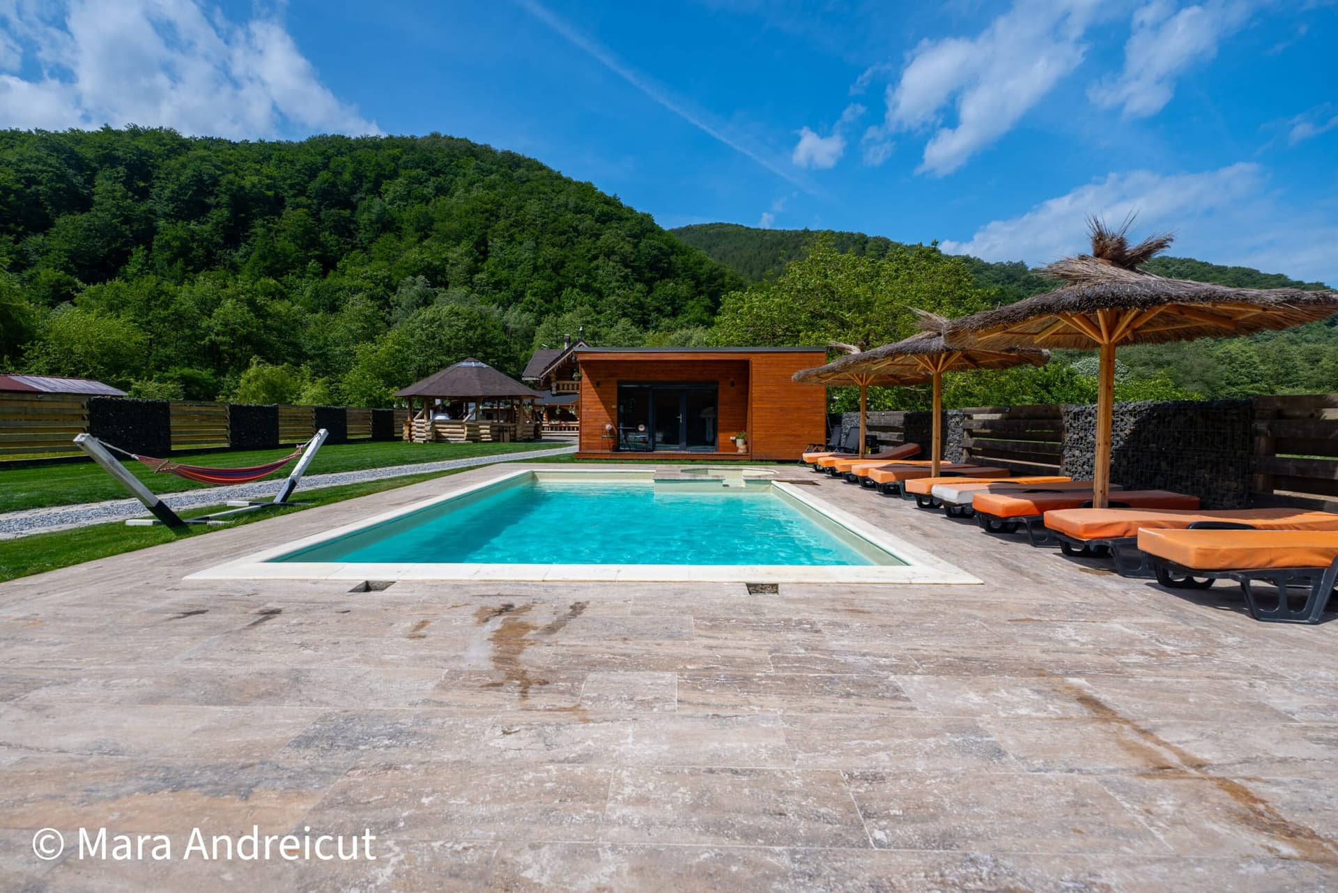 Wooden Chalet Retezat, piscina — locație de evenimente în Boșorod