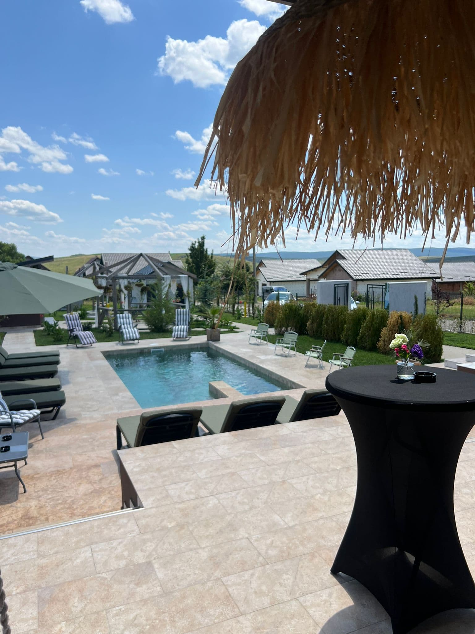 Zyrafa Events Pool, piscina — locație de evenimente în Dumești