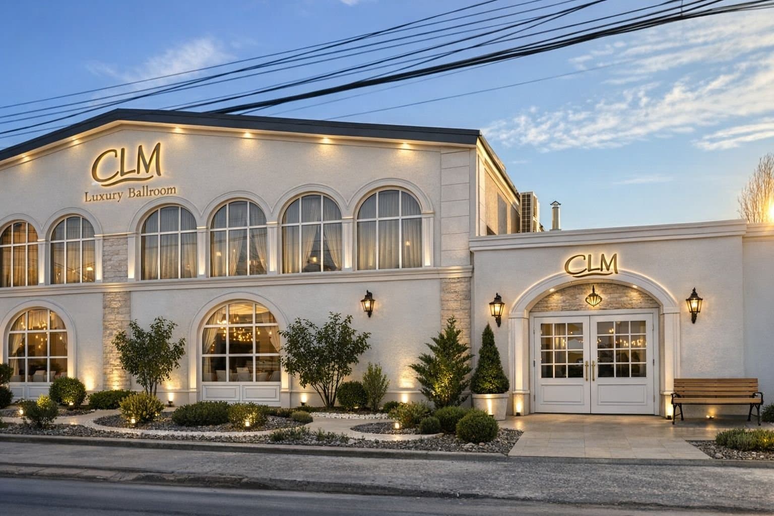 CLM Luxury Ballroom, exteriorul locației — locație de evenimente în Ploiești