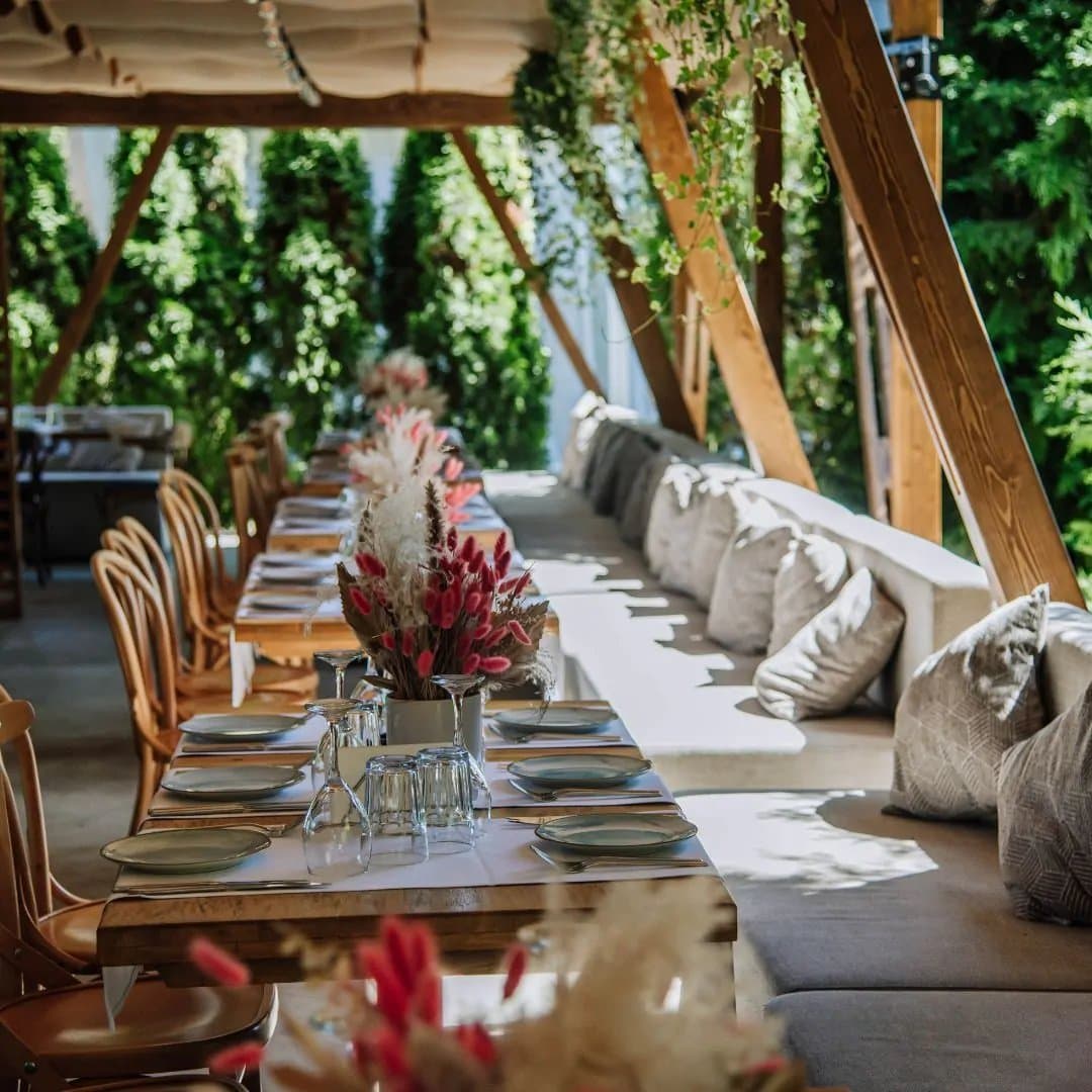Daimon Events - Salon Trattoria, terasa — locație de evenimente în București