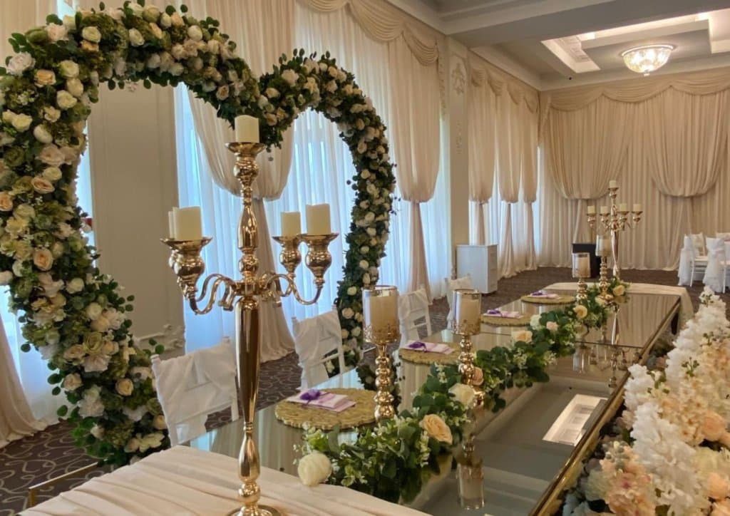 Grande Events by The President, sala pregătită pentru nuntă — locație de evenimente în București